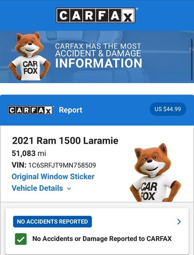 2021 RAM 1500 Laramie