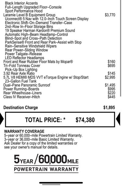 2023 RAM 1500 Laramie