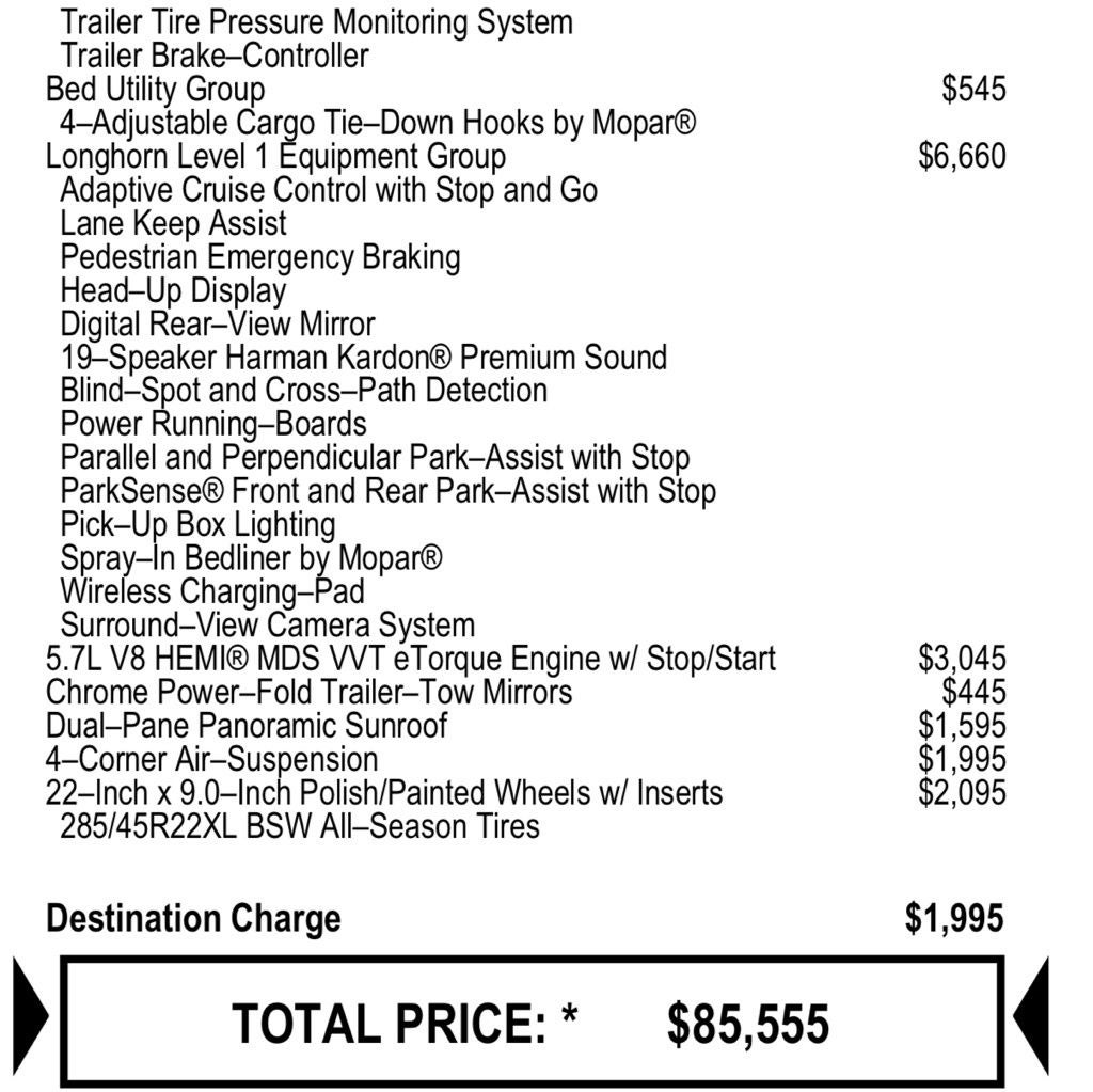 2024 RAM 1500 Laramie Longhorn