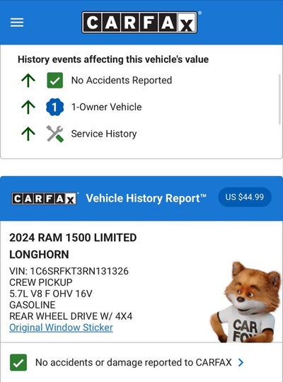 2024 RAM 1500 Laramie Longhorn