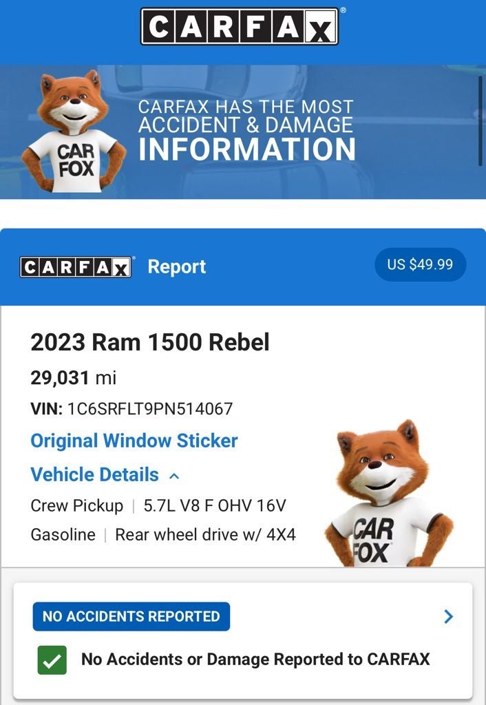 2023 RAM 1500 Rebel