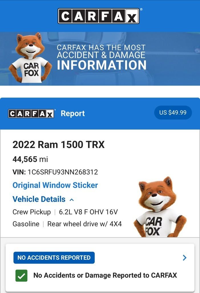 2022 RAM 1500 TRX