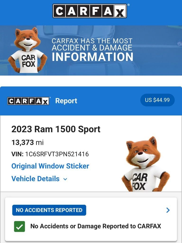 2023 RAM 1500 Sport