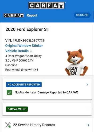 2020 Ford Explorer ST