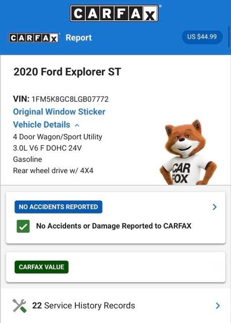 2020 Ford Explorer ST