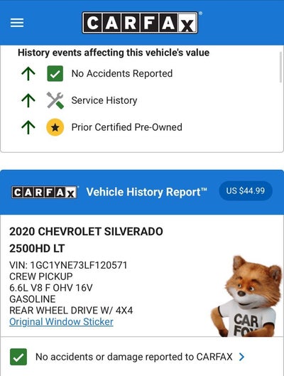 2020 Chevrolet Silverado 2500HD LT