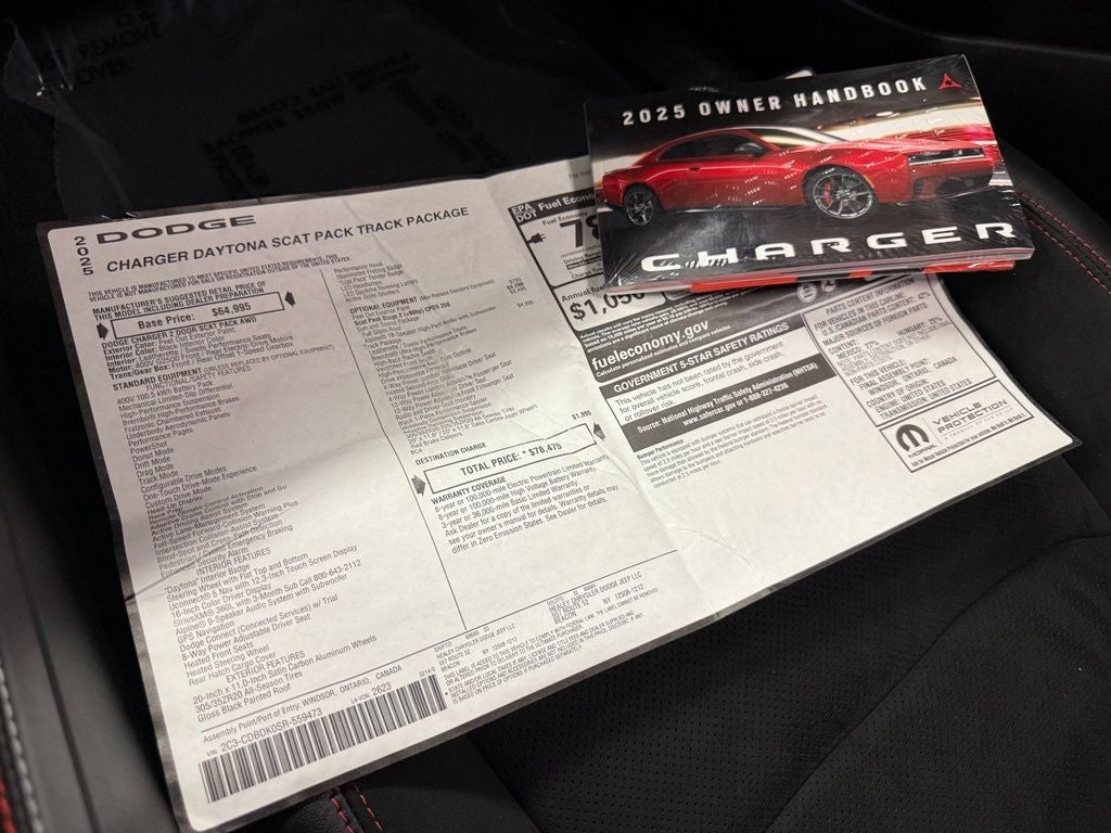 2025 Dodge Charger Daytona R/T Scat Pack