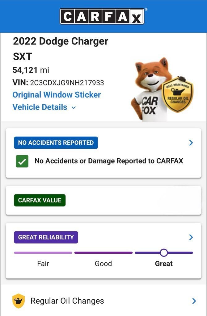 2022 Dodge Charger SXT
