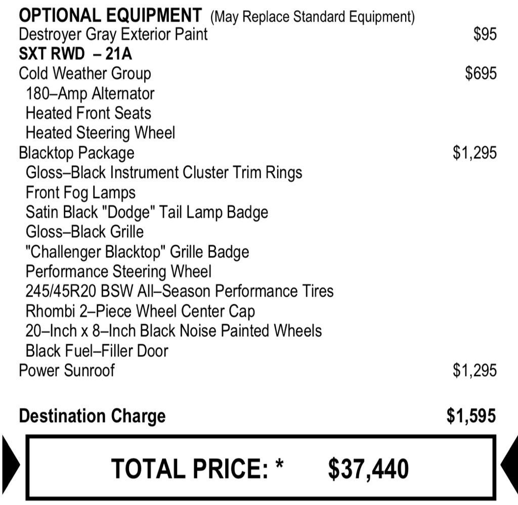 2023 Dodge Challenger SXT