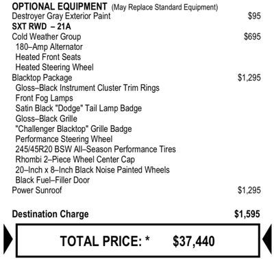 2023 Dodge Challenger SXT