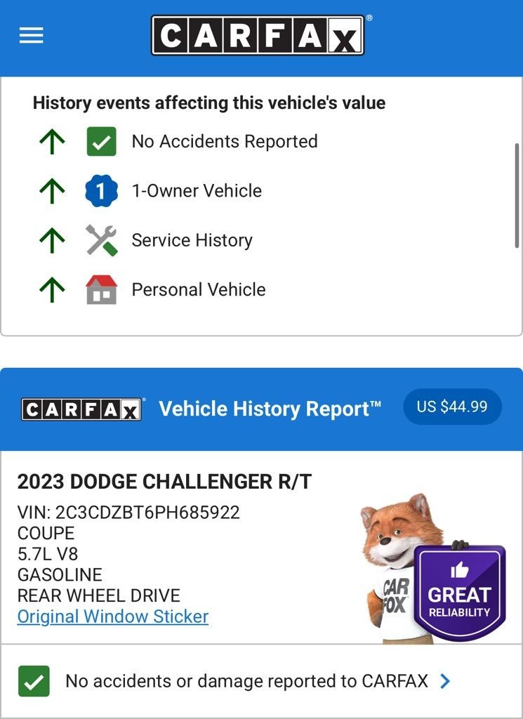 2023 Dodge Challenger R/T
