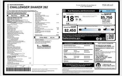 2022 Dodge Challenger R/T Scat Pack
