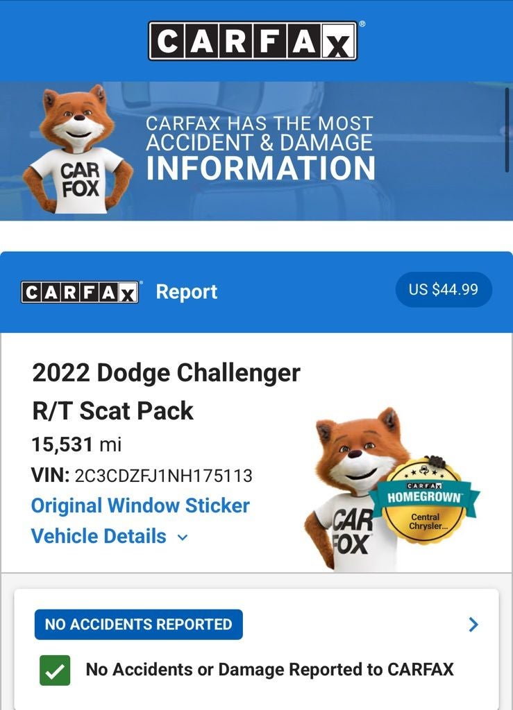 2022 Dodge Challenger R/T Scat Pack