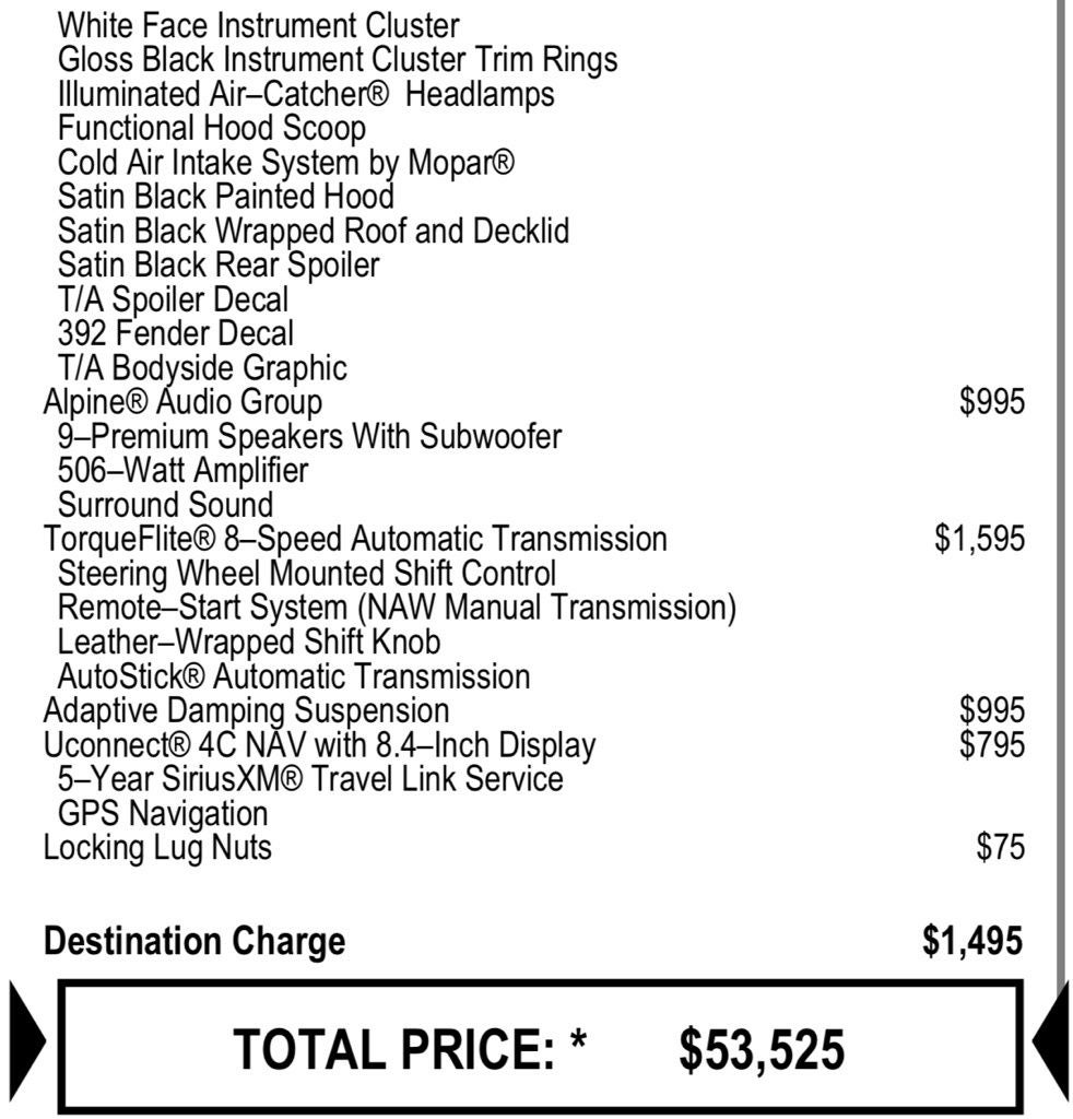 2020 Dodge Challenger R/T Scat Pack