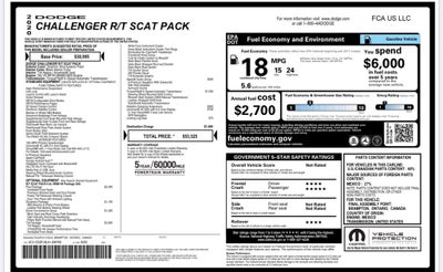2020 Dodge Challenger R/T Scat Pack