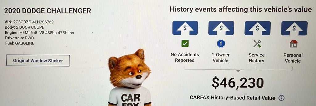 2020 Dodge Challenger R/T Scat Pack