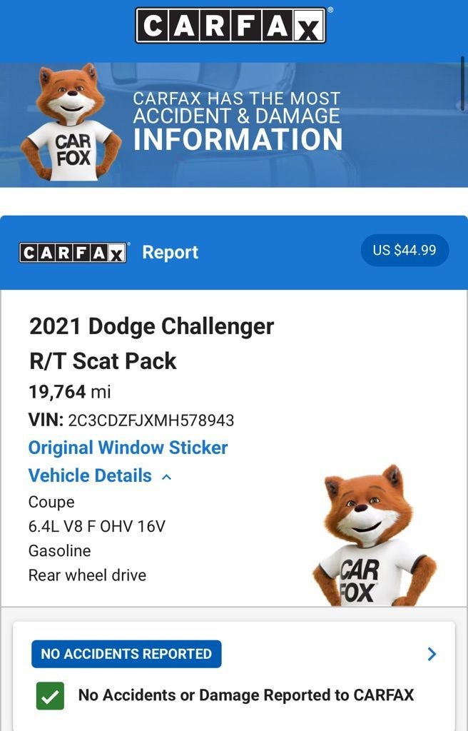 2021 Dodge Challenger R/T Scat Pack Widebody