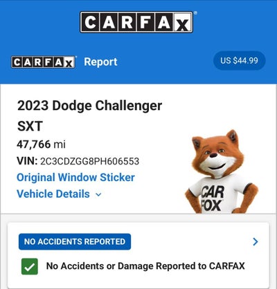 2023 Dodge Challenger SXT