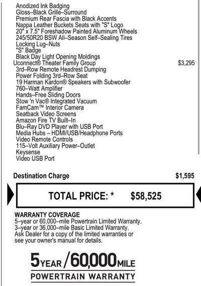 2023 Chrysler Pacifica Limited
