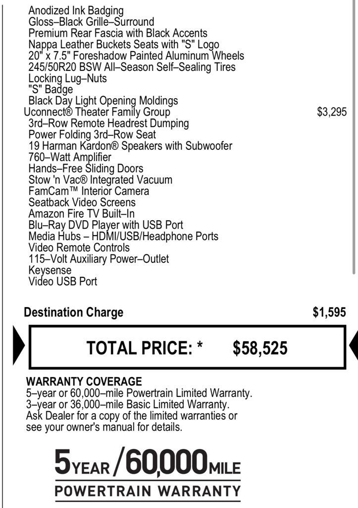 2023 Chrysler Pacifica Limited
