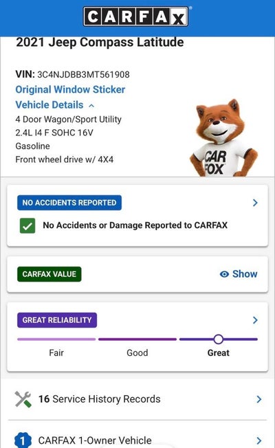 2021 Jeep Compass Latitude