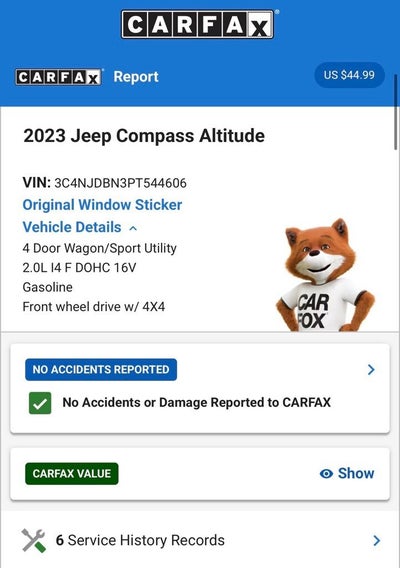 2023 Jeep Compass Latitude
