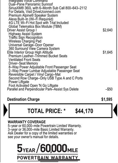 2023 Jeep Compass High Altitude