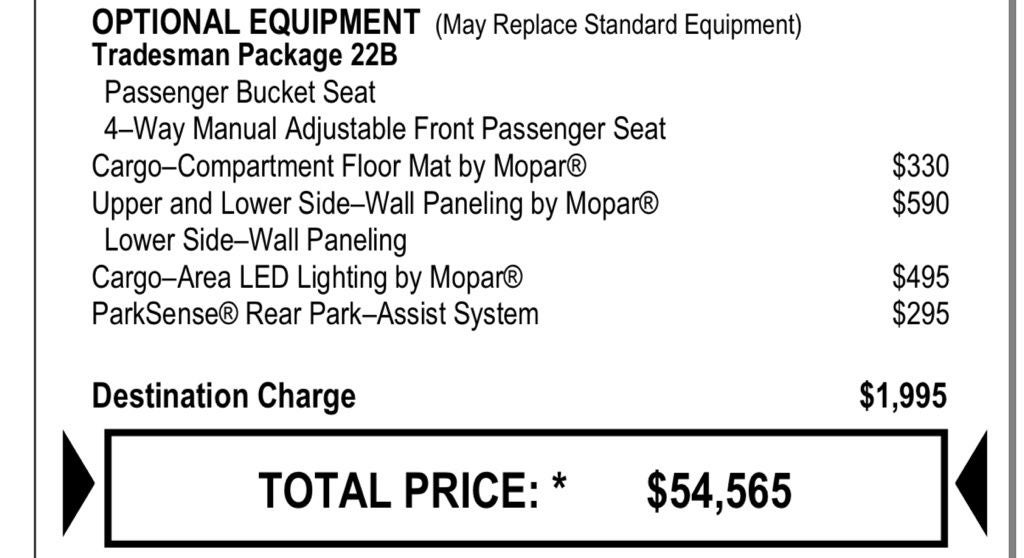 2025 RAM ProMaster 2500 High Roof