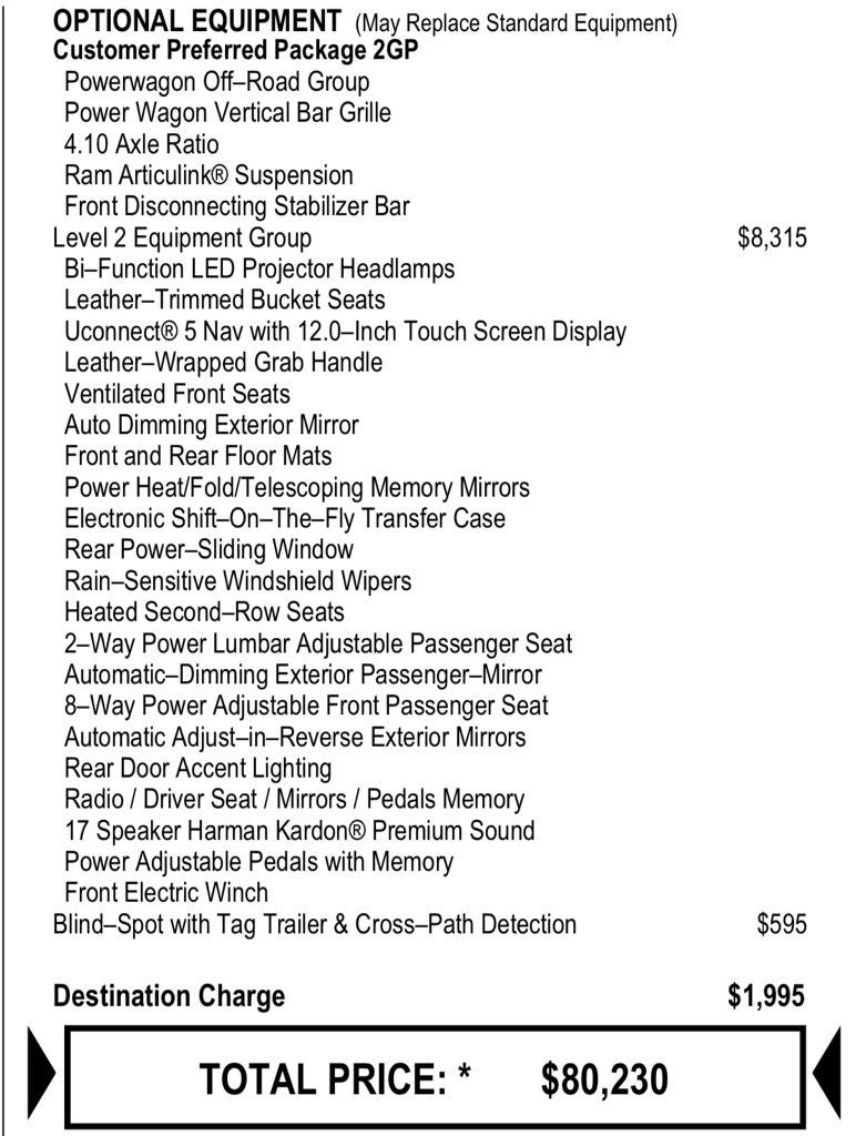 2023 RAM 2500 Power Wagon