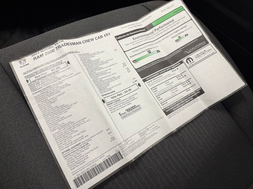 2024 RAM 2500 Tradesman