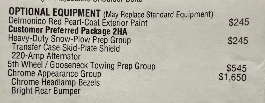 2024 RAM 2500 Tradesman