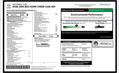 2022 RAM 2500 Big Horn