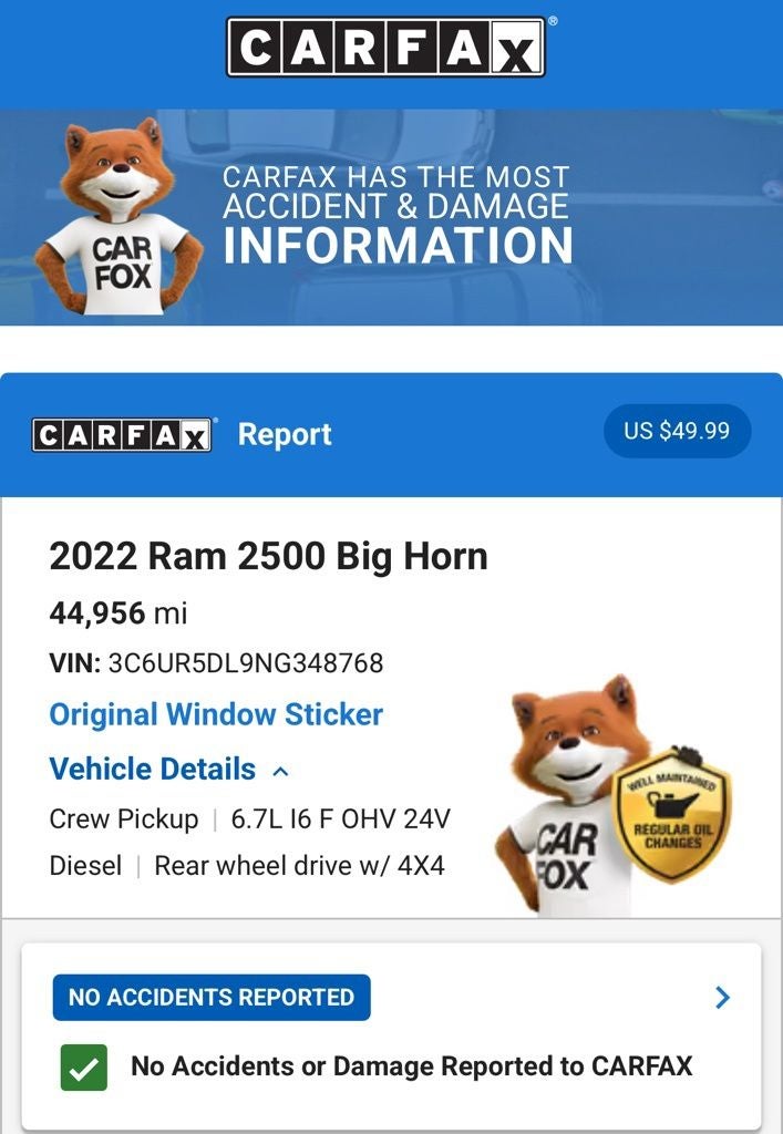 2022 RAM 2500 Big Horn