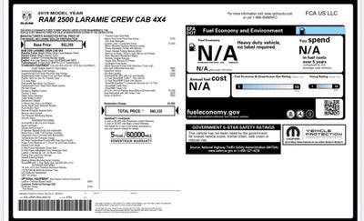 2019 RAM 2500 Laramie