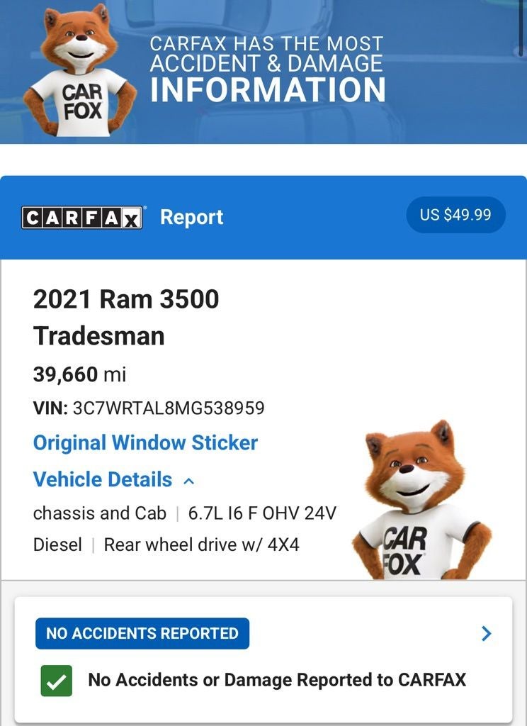 2021 RAM 3500 Tradesman