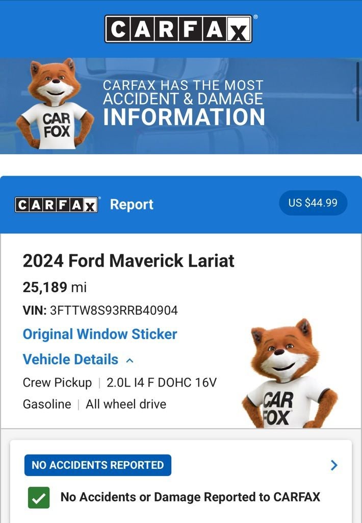 2024 Ford Maverick Lariat