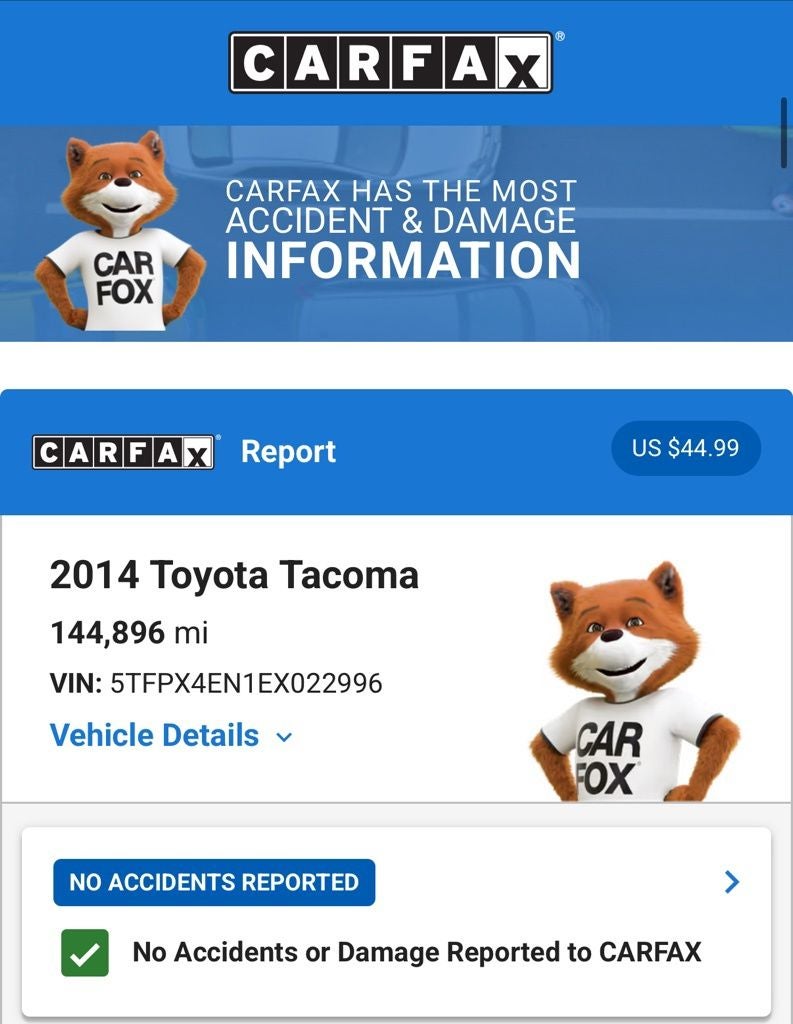 2014 Toyota Tacoma Base