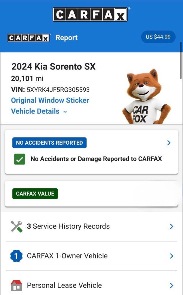 2024 Kia Sorento SX