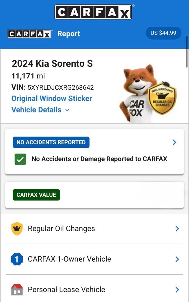 2024 Kia Sorento S