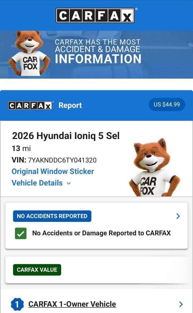 2026 Hyundai IONIQ 5 SEL