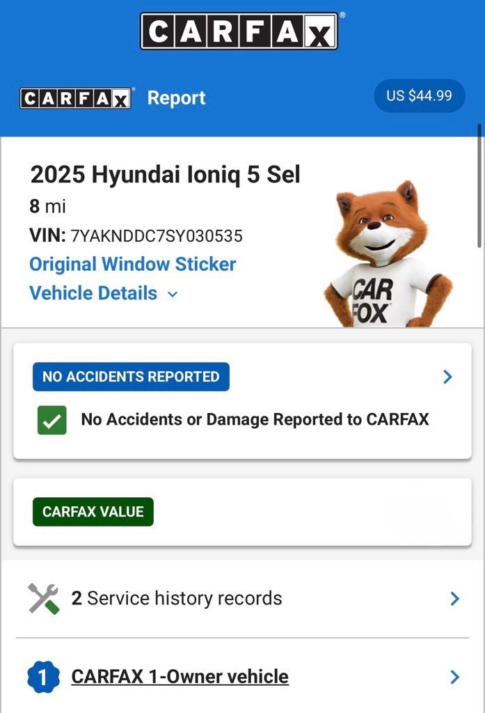2025 Hyundai IONIQ 5 SEL