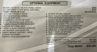 2026 Mazda Mazda3 2.5 Turbo Premium Plus