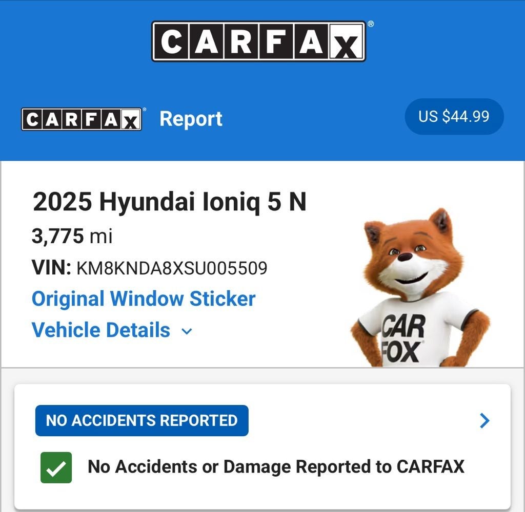 2025 Hyundai IONIQ 5 N Base