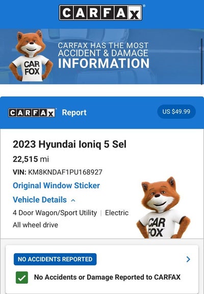 2023 Hyundai IONIQ 5 SEL