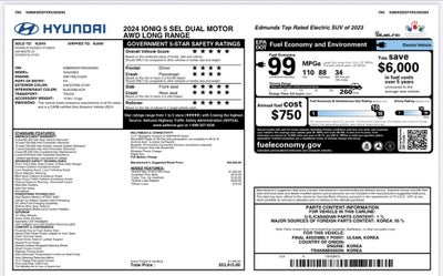 2024 Hyundai IONIQ 5 SEL