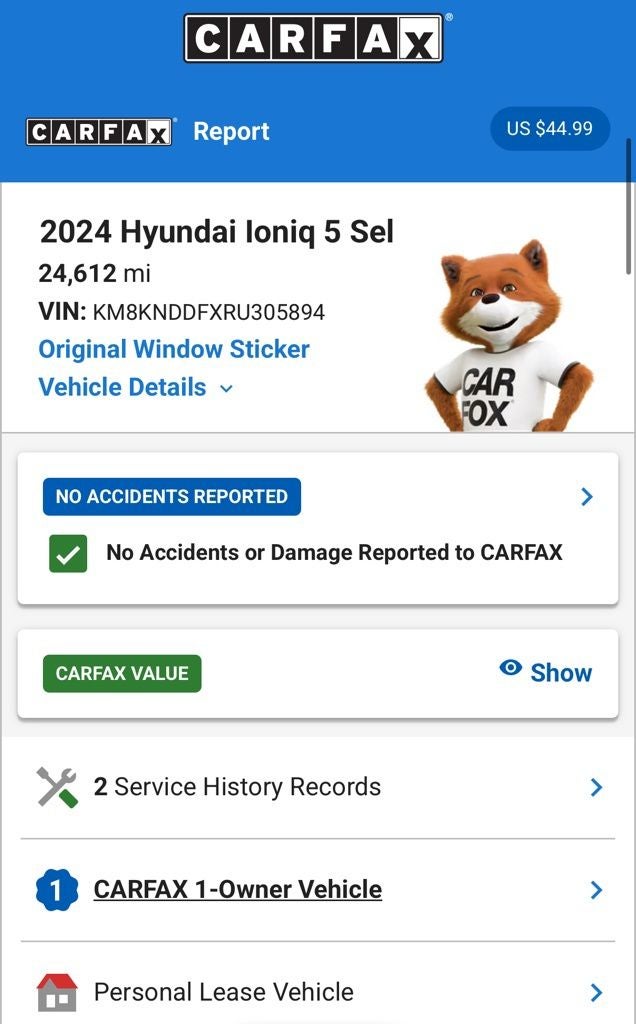 2024 Hyundai IONIQ 5 SEL