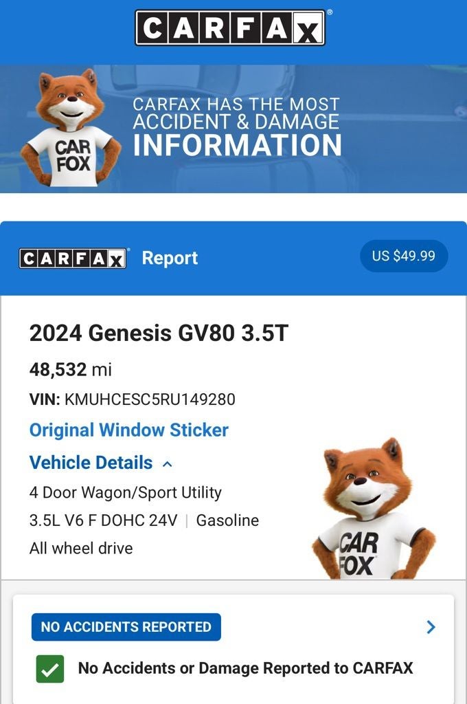 2024 Genesis GV80 3.5T Advanced