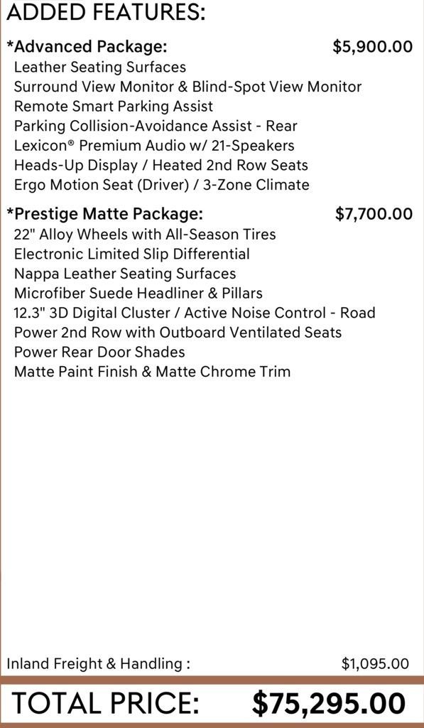 2022 Genesis GV80 3.5T Prestige Signature