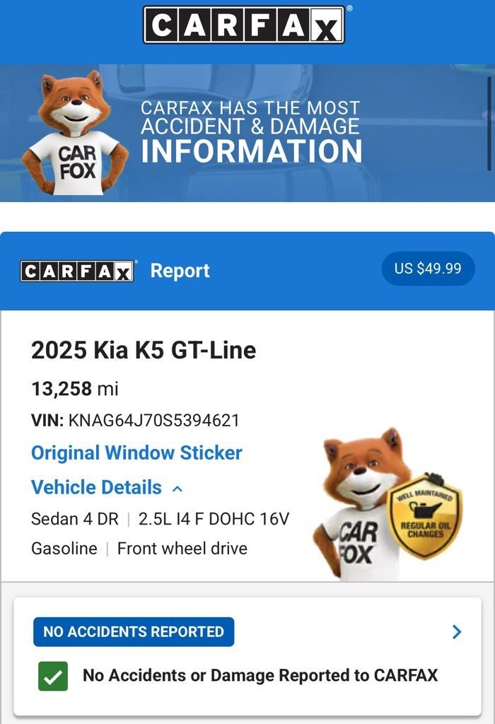 2025 Kia K5 GT-Line