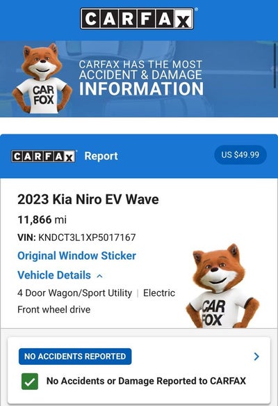 2023 Kia Niro EV Wave